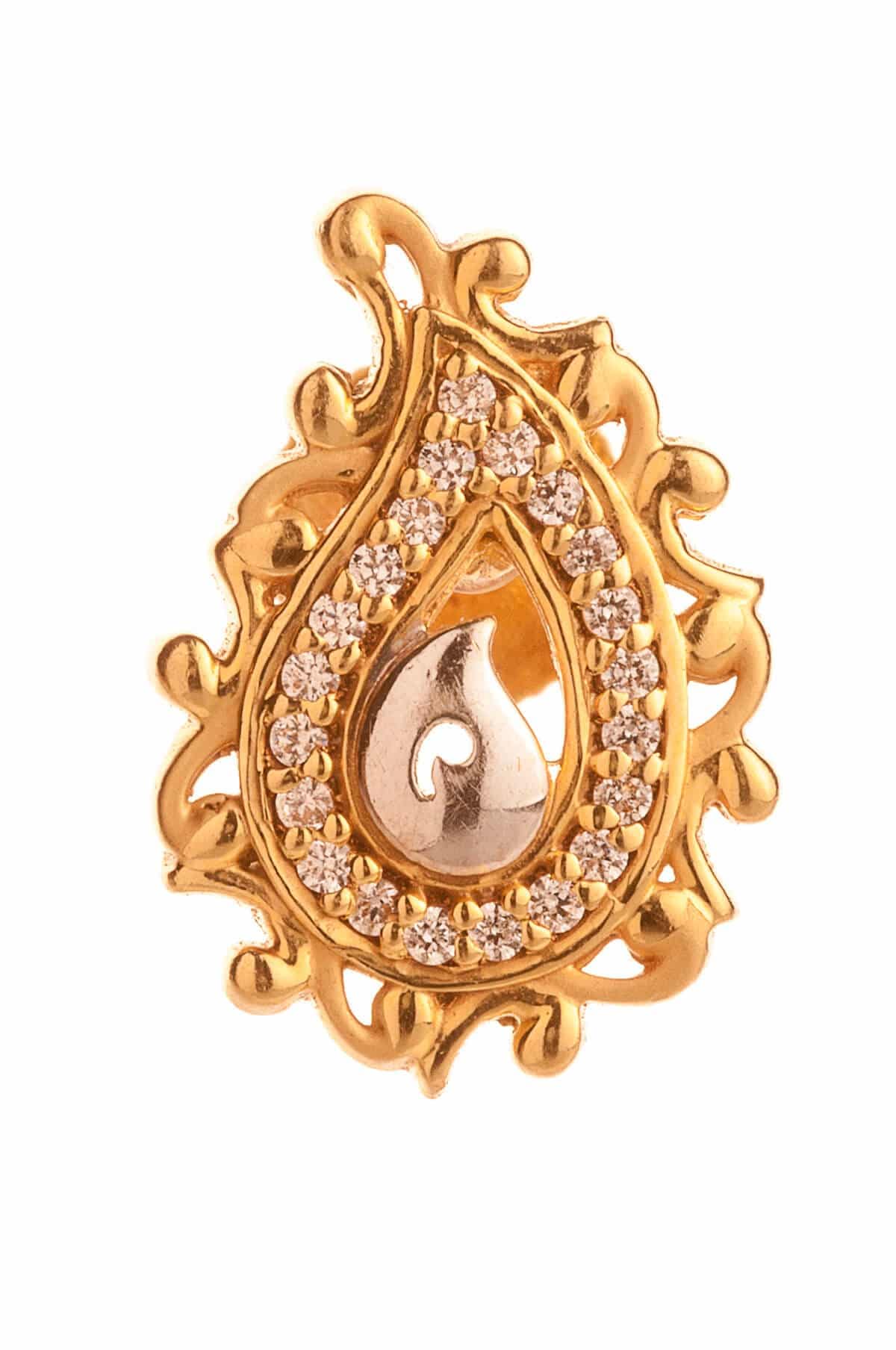 Gold earring design — V Chetty Jewellery Vellore
