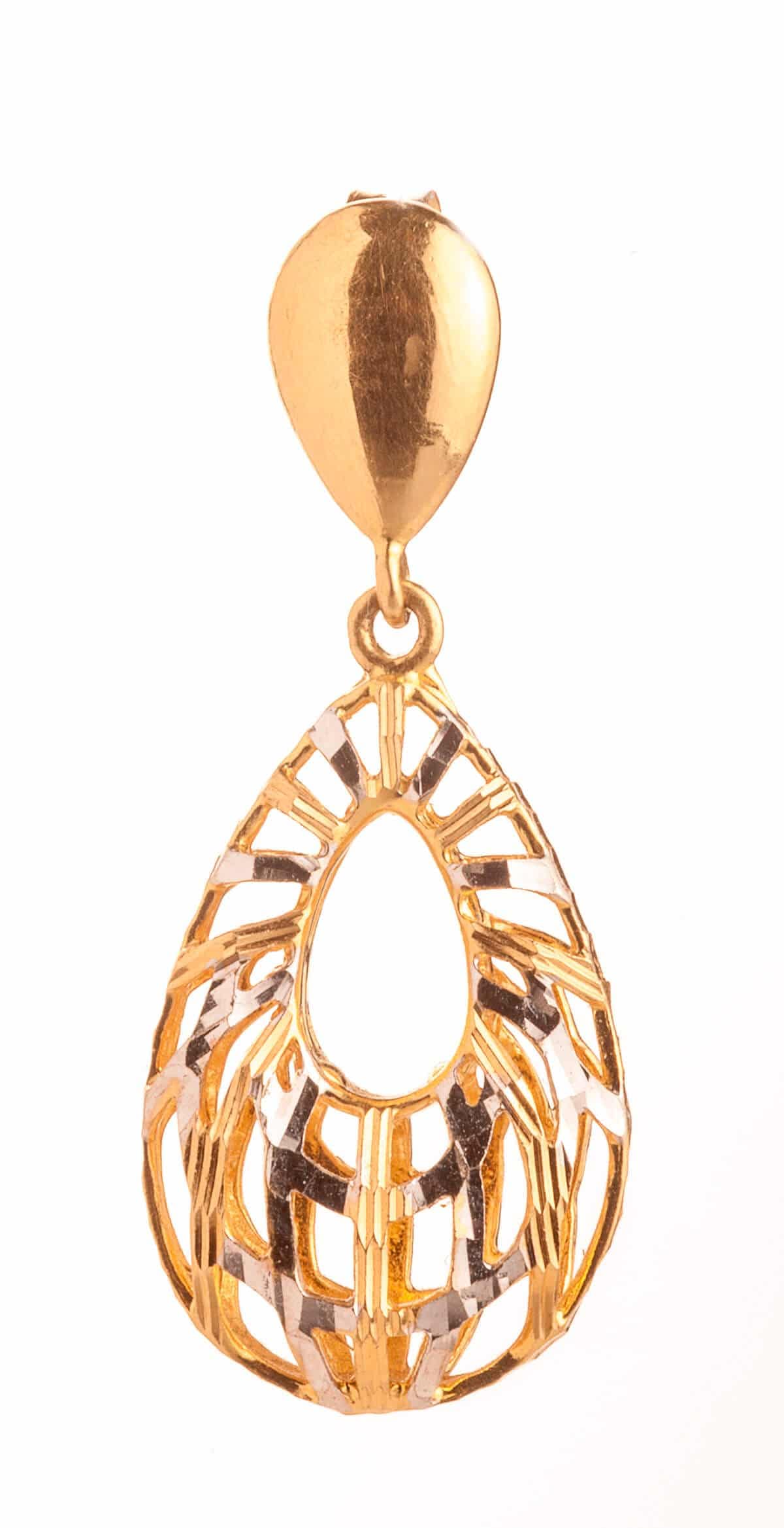 Gold earring design — V Chetty Jewellery Vellore
