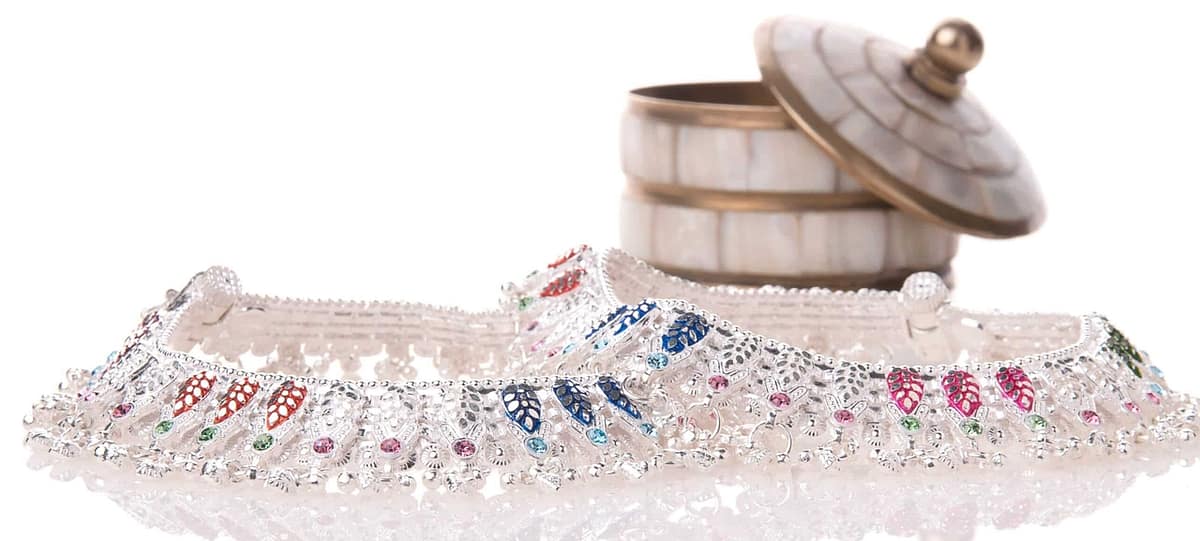 Silver jewellery — V Chetty Jewellery Vellore